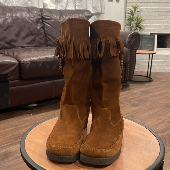 Report moccasin style boots - Picture 2 of 8